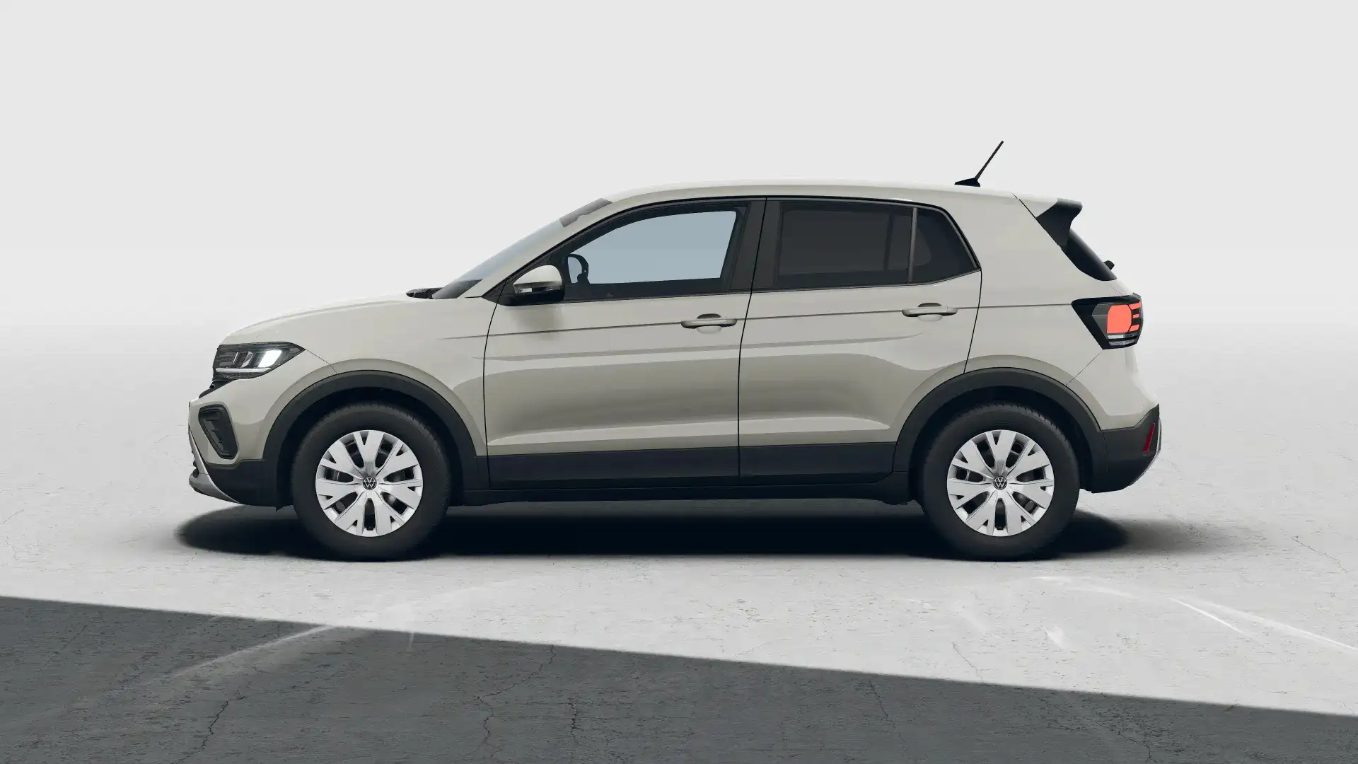 Volkswagen T-Cross 1.0 TSI 95 5MT Edition Zijruiten achter en achterr Grijs - 2