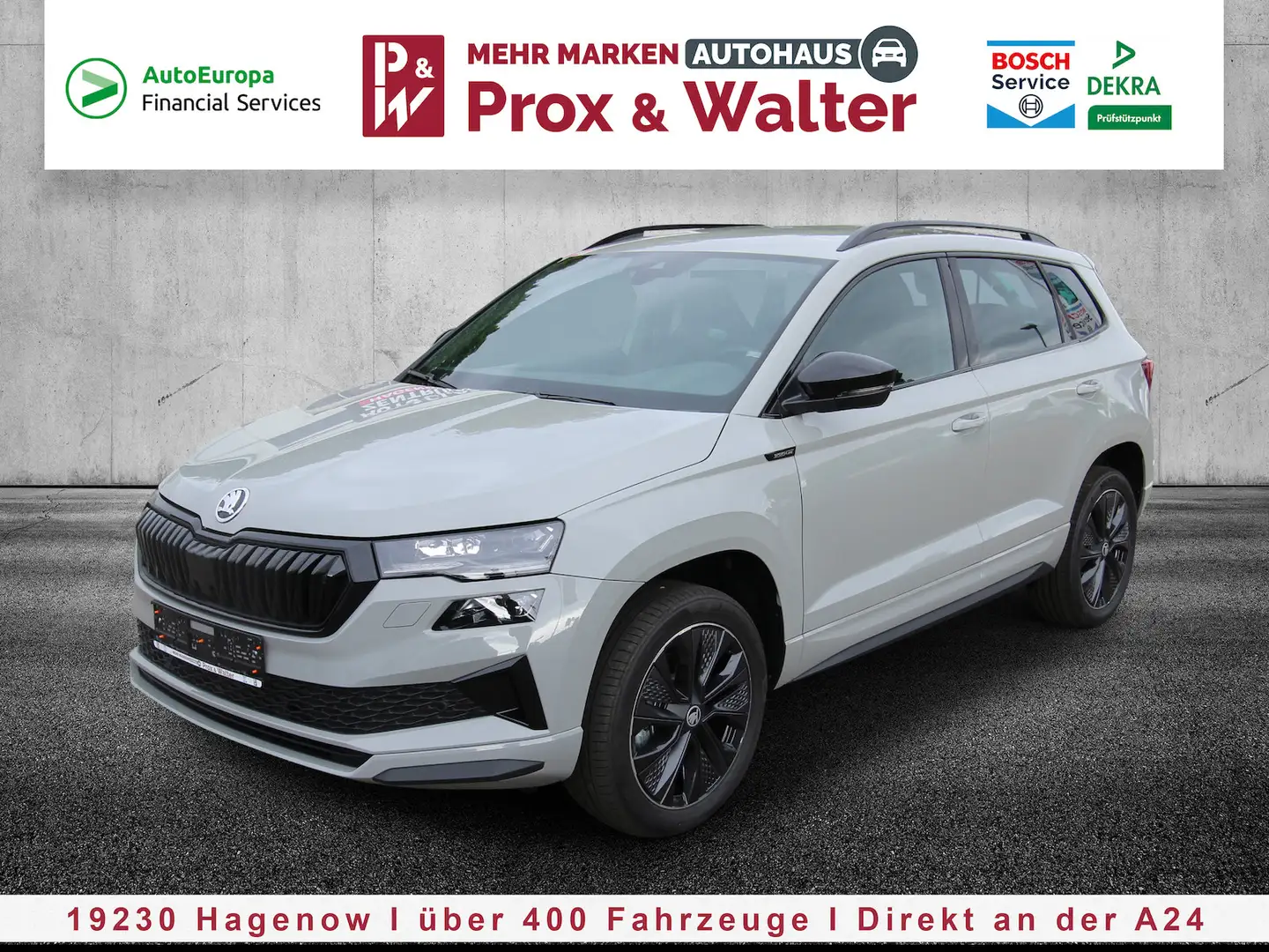 Skoda Karoq 1.5 TSI DSG SportLine LED+KAMERA+NAVI+AHK Grigio - 2