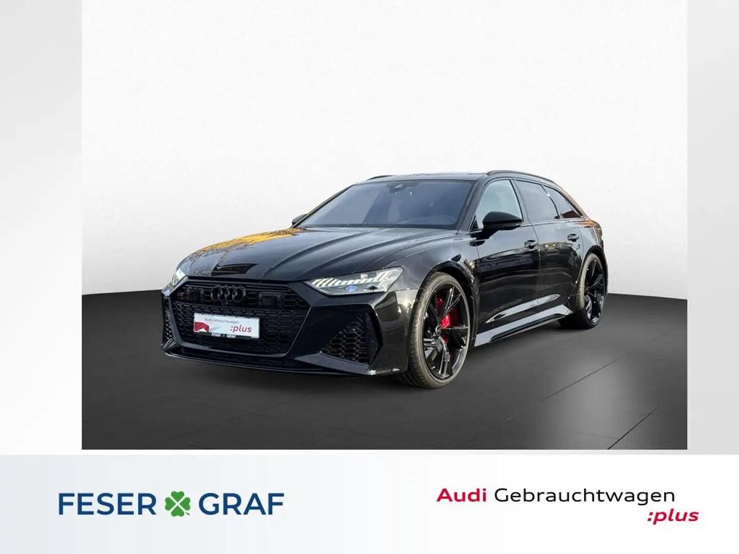 Audi RS6 qu. tip-tr. +RS ESSENTIALS+STANDHZ+KERAMIK+ Schwarz - 1