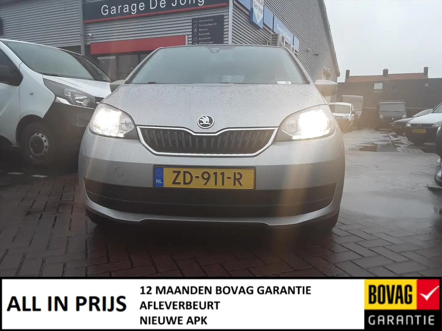 Skoda Citigo 1.0 60pk 5D Greentech Ambition Gris - 1