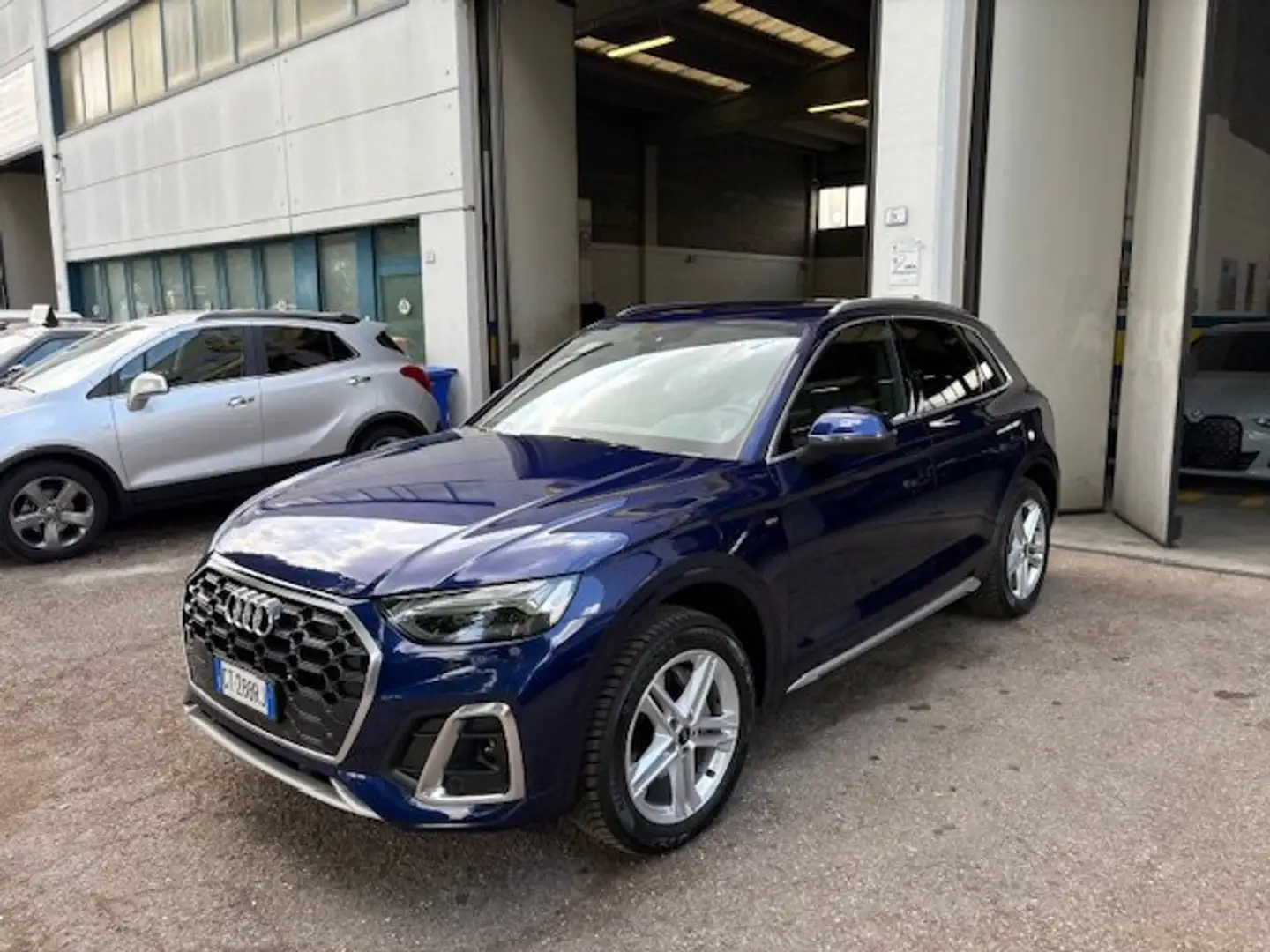 Audi Q5 Q5 40 2.0 tdi mhev 12V S line quattro s-tronic Azul - 1