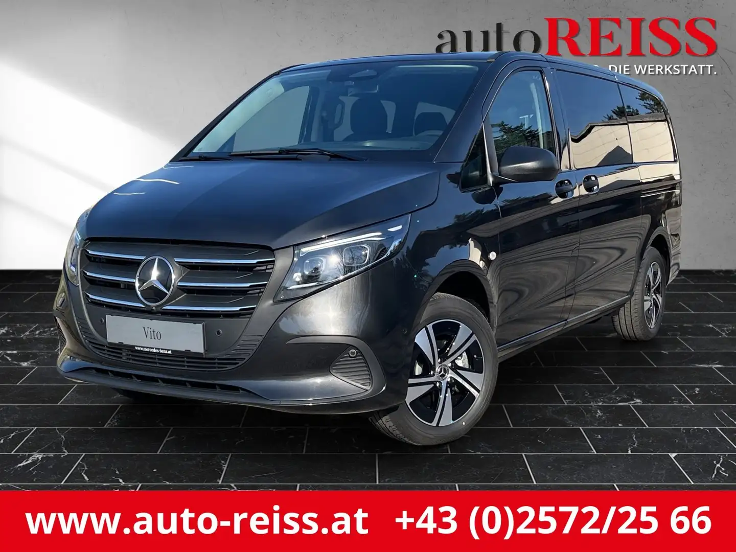 Mercedes-Benz Vito Tourer 116 CDI 4matic lang PRO Aut. Gris - 1