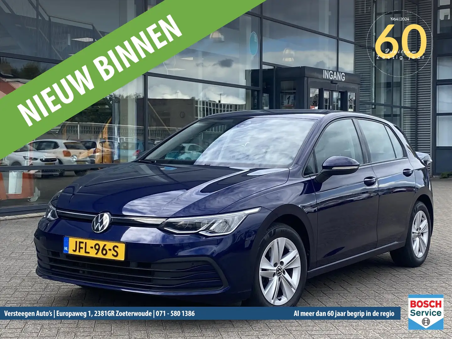 Volkswagen Golf 1.0 eTSI 110pk 7-DSG Life Business Blauw - 1