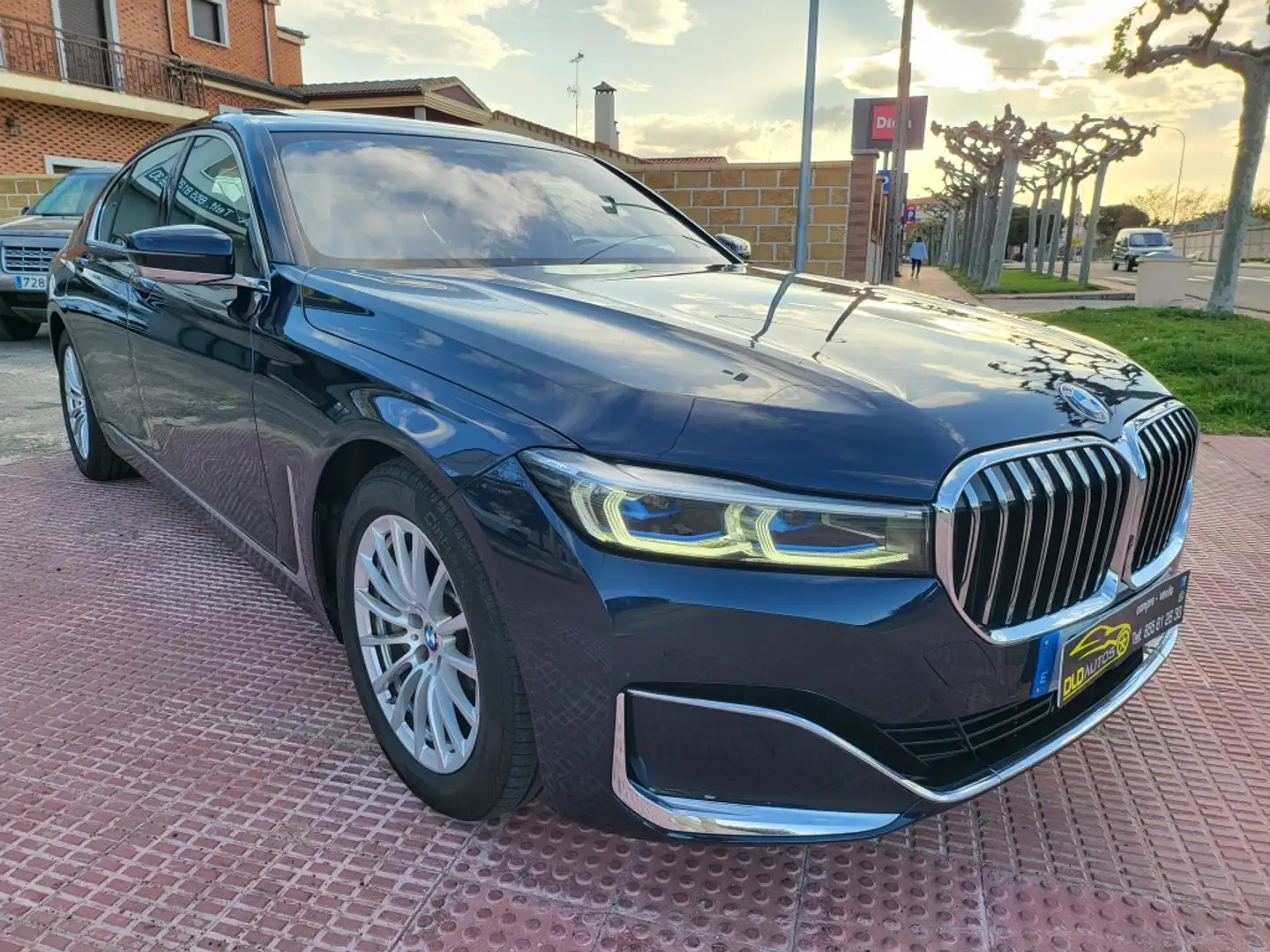 BMW 740 740iA Bleu - 1