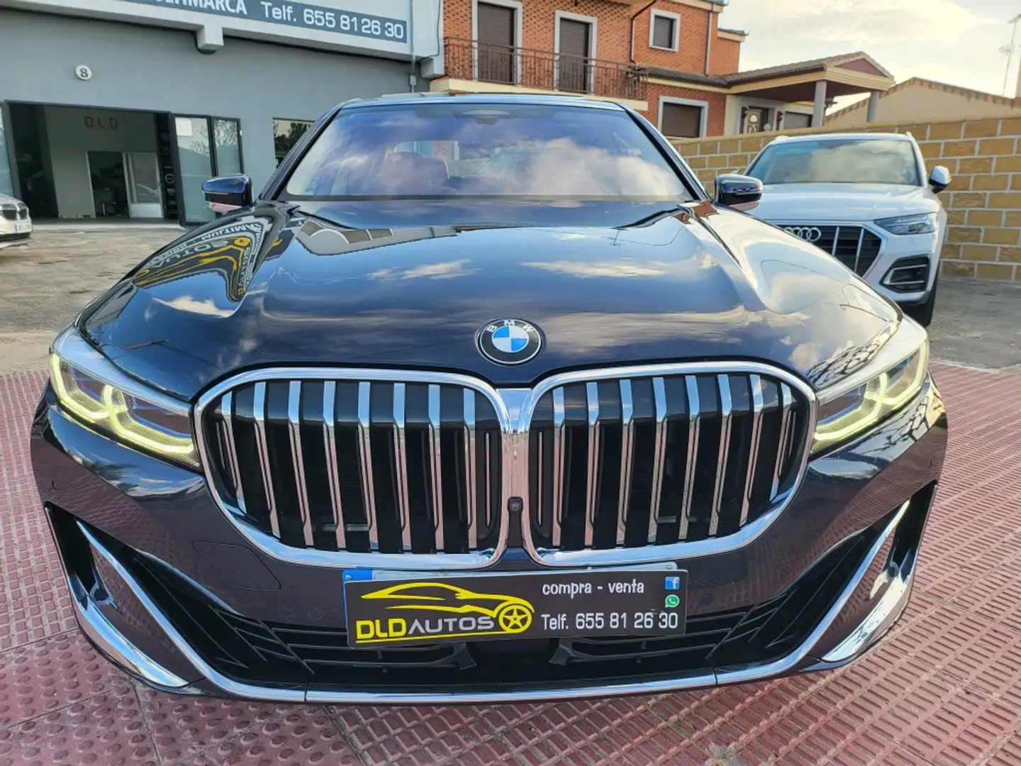 BMW 740 740iA Bleu - 2