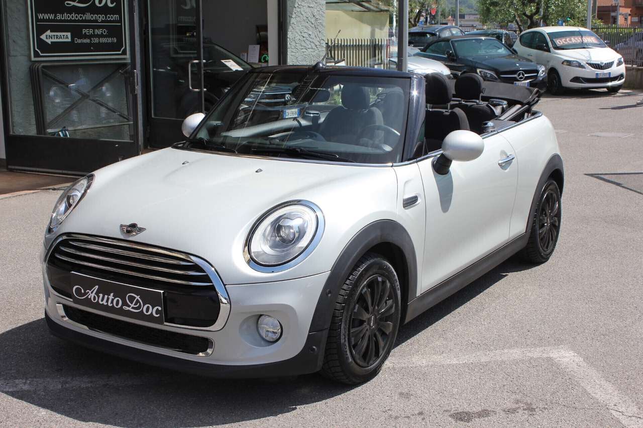 MINI Cooper Cabrio STEPTRONIC 135CV AUTO CABRIO FULL LED NAVY