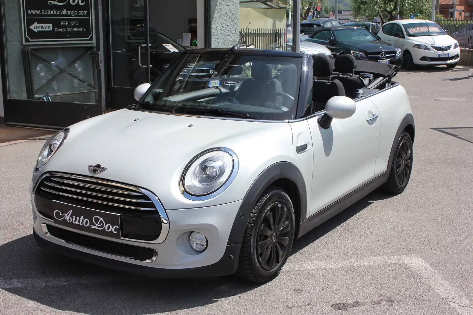 MINI Cooper Cabrio STEPTRONIC 135CV AUTO CABRIO FULL LED NAVY Bianco - 1