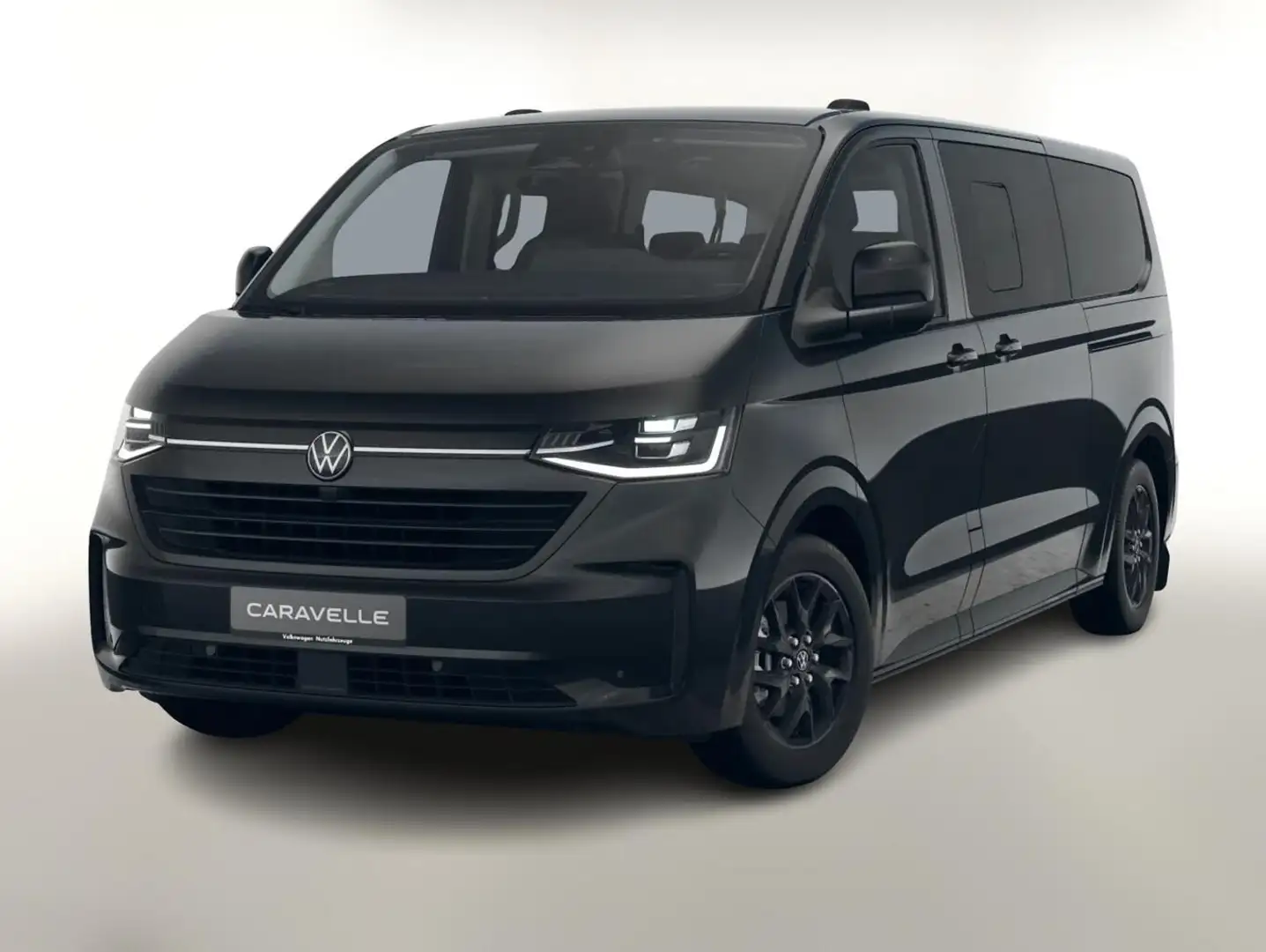Volkswagen T7 Caravelle Style L2 Matrix Nav Kam PDC SHZ 17Z 110 kW (150... Schwarz - 1