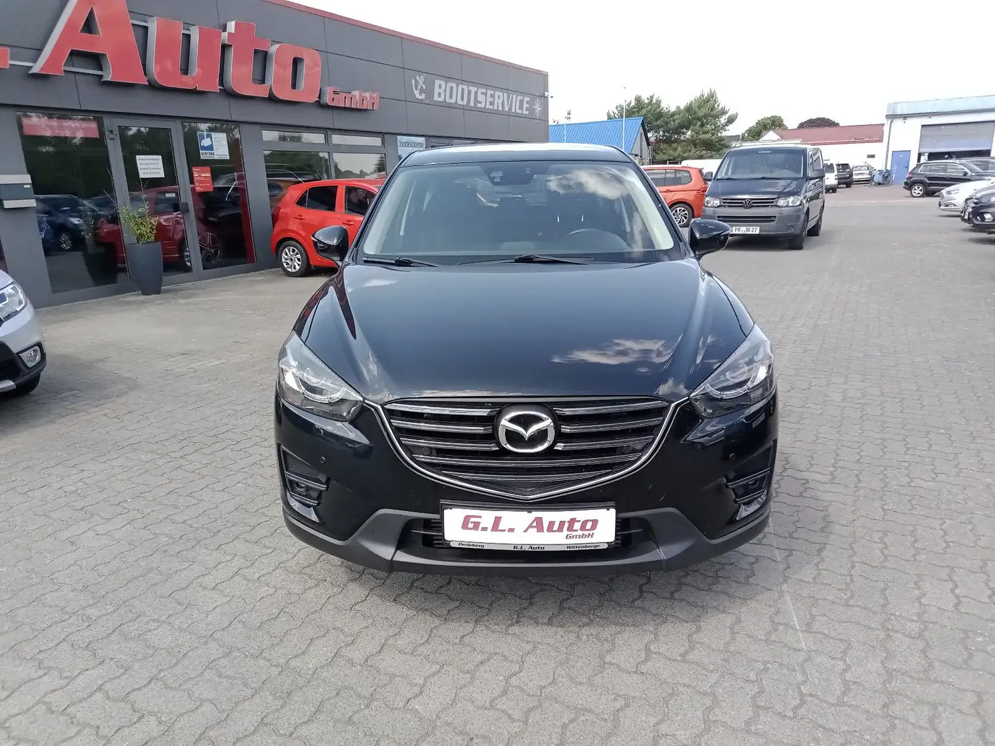 Mazda CX-5 Exclusive-Line/LED/NAV/PDC/SH/TEMPO/KLIMAAU Zwart - 2