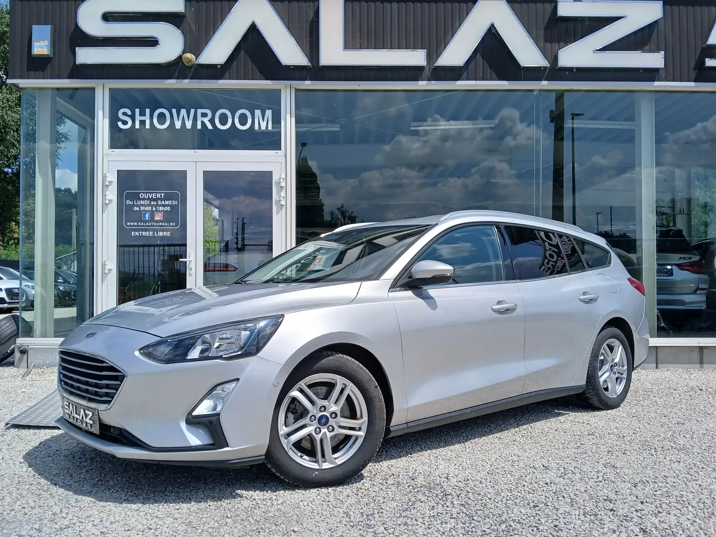Ford Focus 1.5 EcoBlue Connected (EU6d)/VENDUE SANS CONTROLE Silber - 1