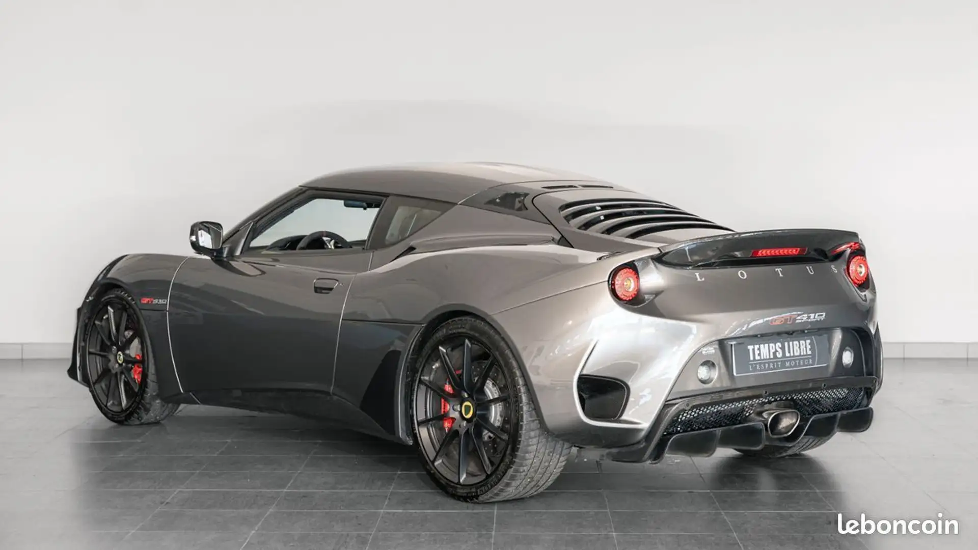 Lotus Evora GT410 SPORT Version 3.5 V6 416 CH Gris - 2