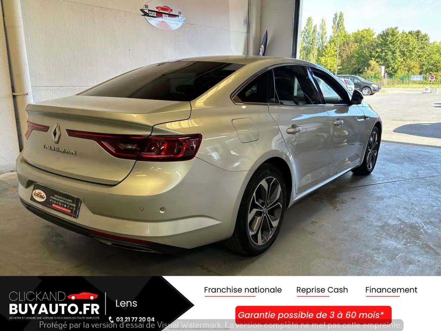 Renault Talisman 1.5 dci 110CHV BVA EDITION LIMITED / GPS / BLUETOOTH / SEMI CUIR Gris - 2
