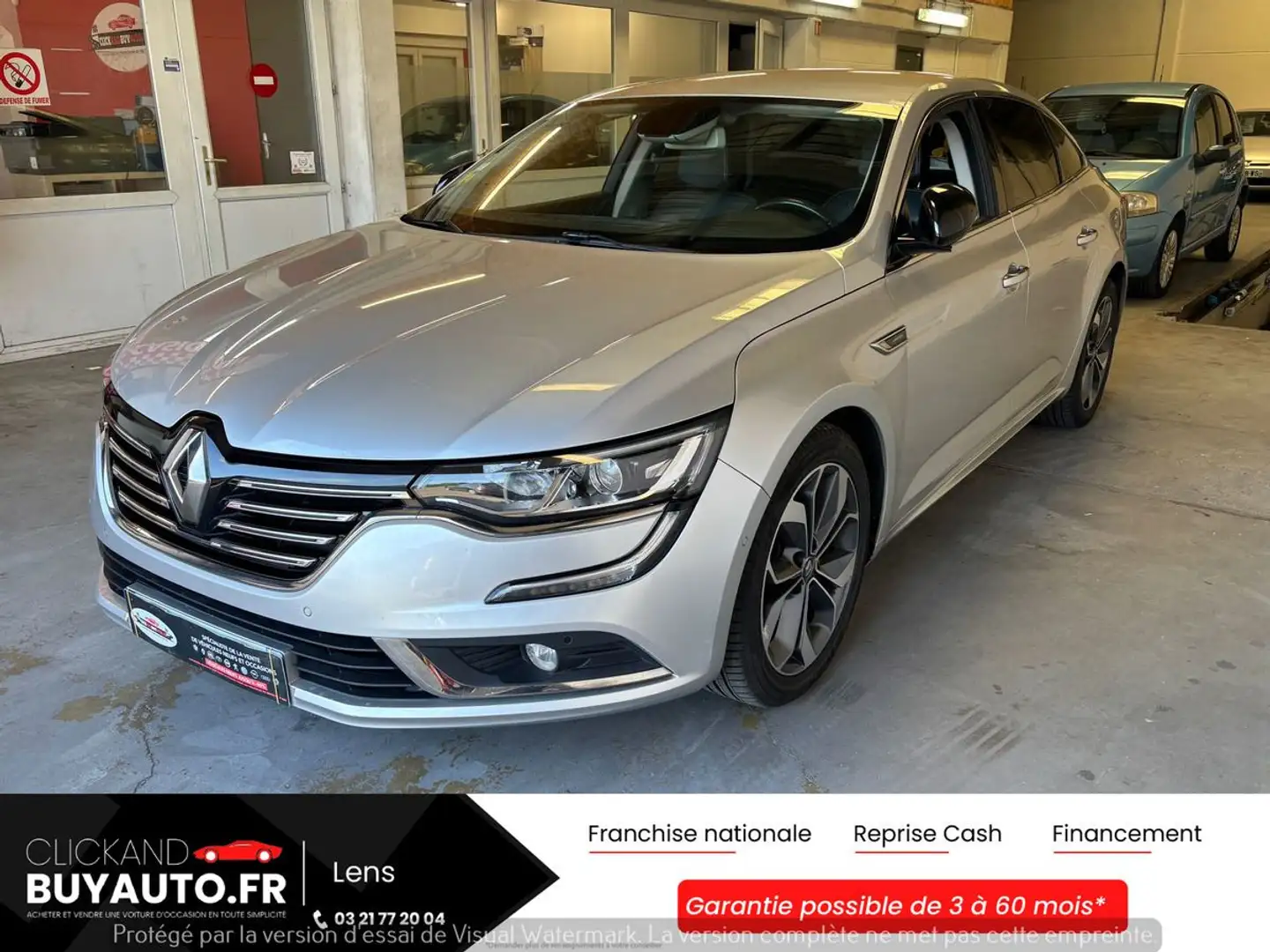 Renault Talisman 1.5 dci 110CHV BVA EDITION LIMITED / GPS / BLUETOOTH / SEMI CUIR Gris - 1