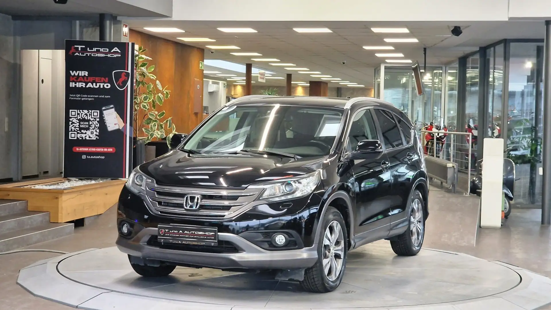 Honda CR-V 2.2 Lifestyle 4WD *Kamera*AHK*18Zoll* Schwarz - 1