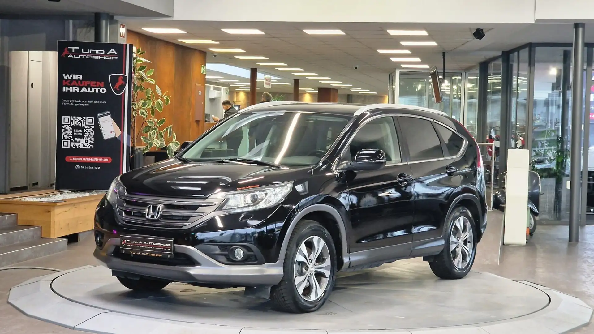 Honda CR-V 2.2 Lifestyle 4WD *Kamera*AHK*18Zoll* Schwarz - 2