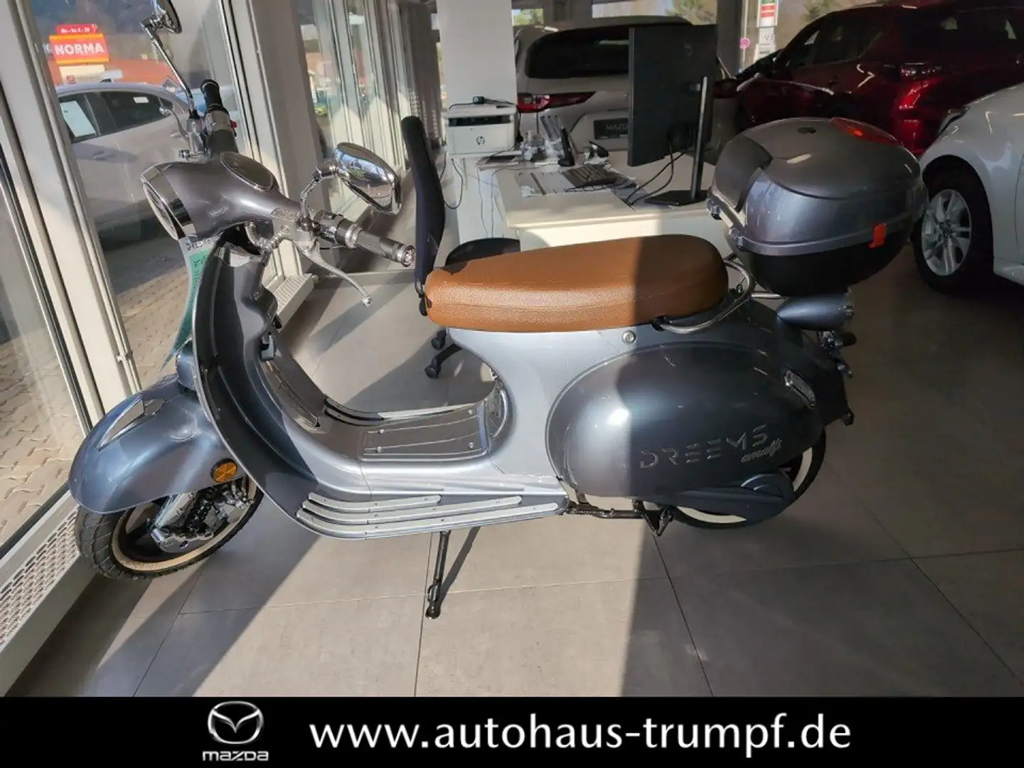 Dreems Amalfi e-Roller (45km/h) incl. Topcase Gri - 1