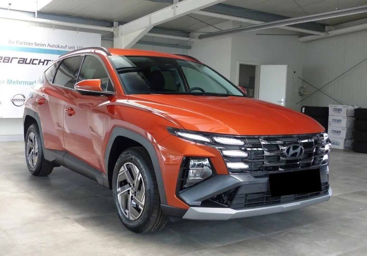 Hyundai TUCSON 1.6 T-GDI GPL Arancione - 2