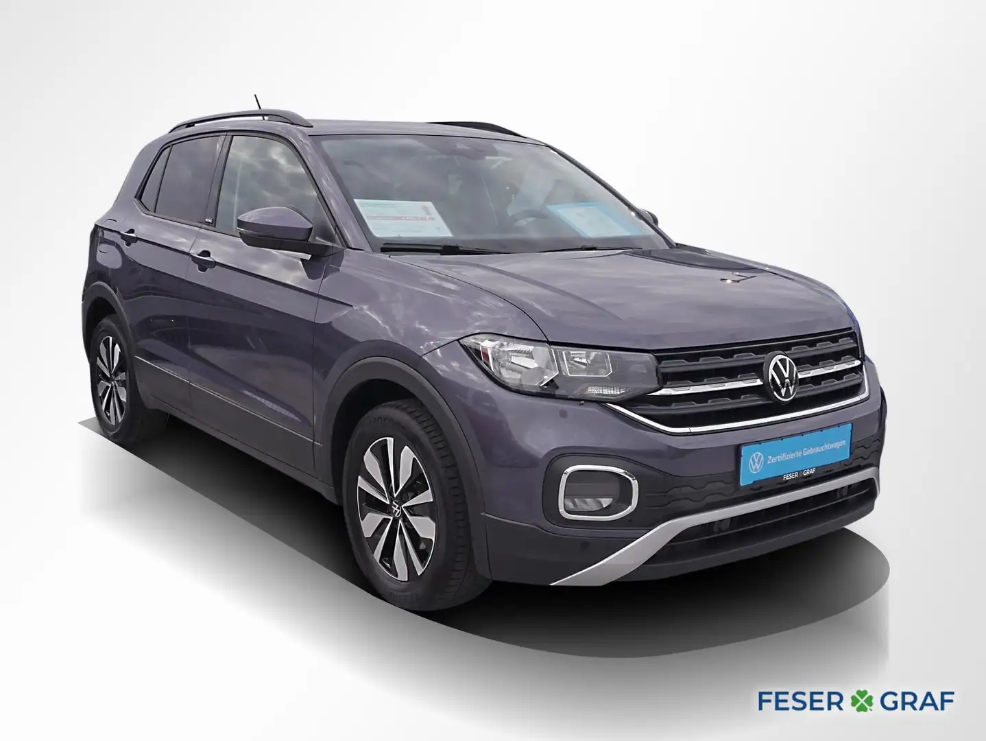 Volkswagen T-Cross 1.0 TSI Move DSG ACC Navi PDC Sitzh. 16" Grijs - 2