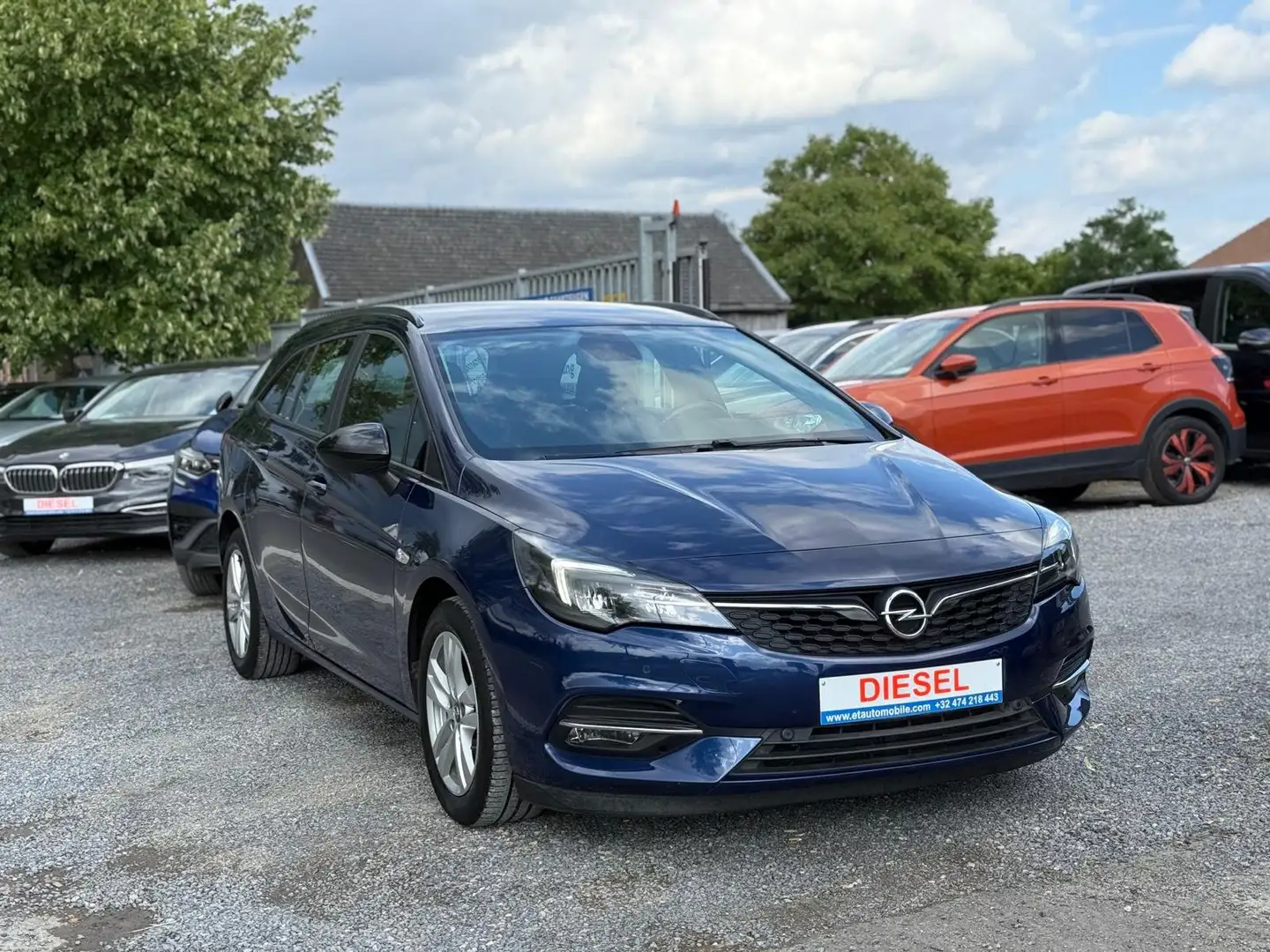Opel Astra Sports Tourer 1.5 Turbo *CARNET*GARANTIE* Bleu - 1