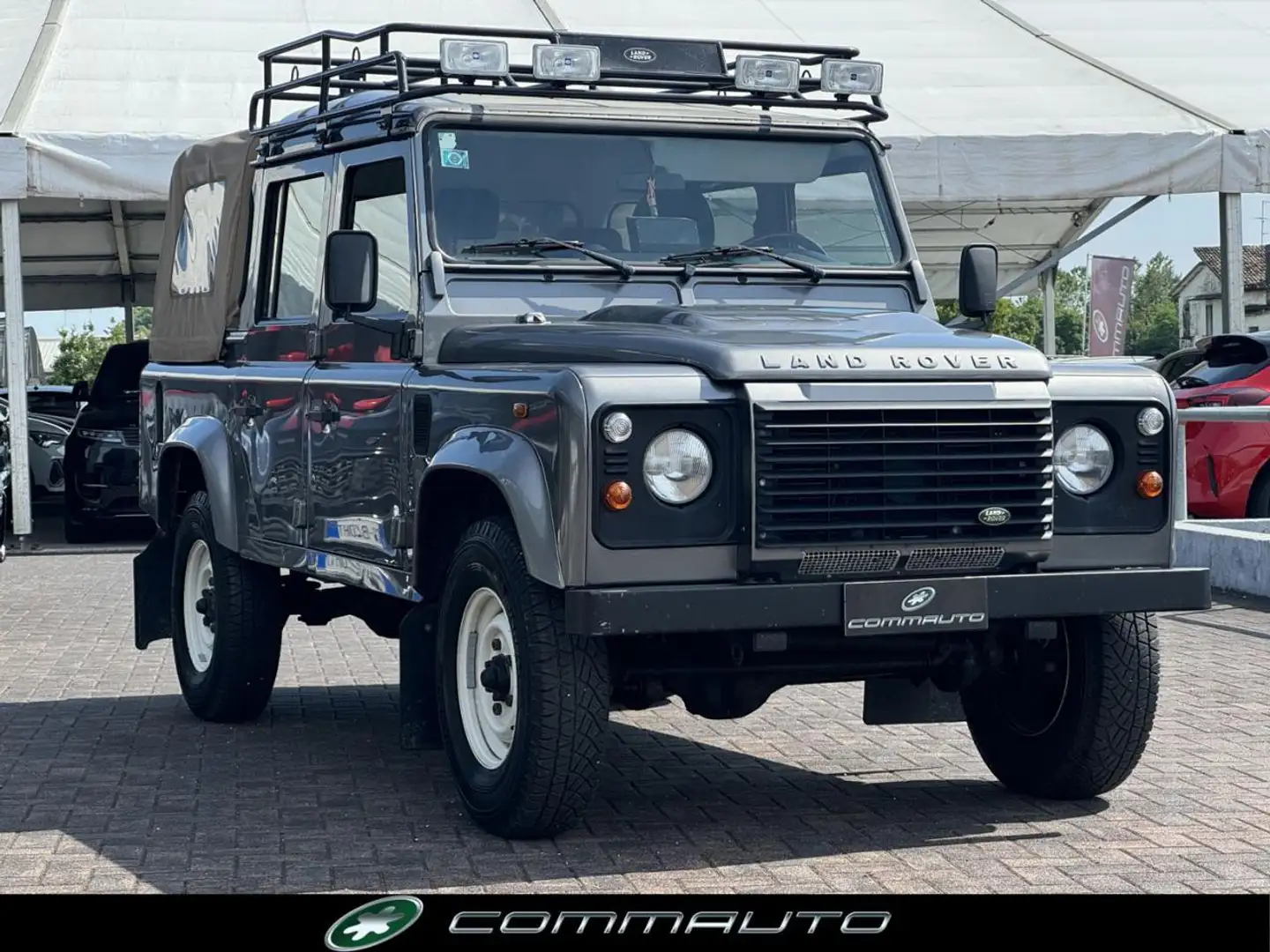 Land Rover Defender 110 2.4 TD4 CrewCab Grigio - 2