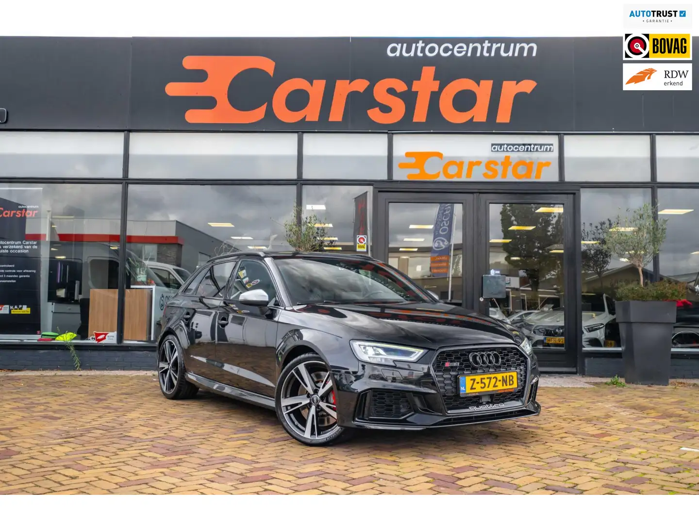 Audi RS3 A3 Sportback 2.5 TFSI quattro|Pano|KEYLESS|B&O Negro - 1
