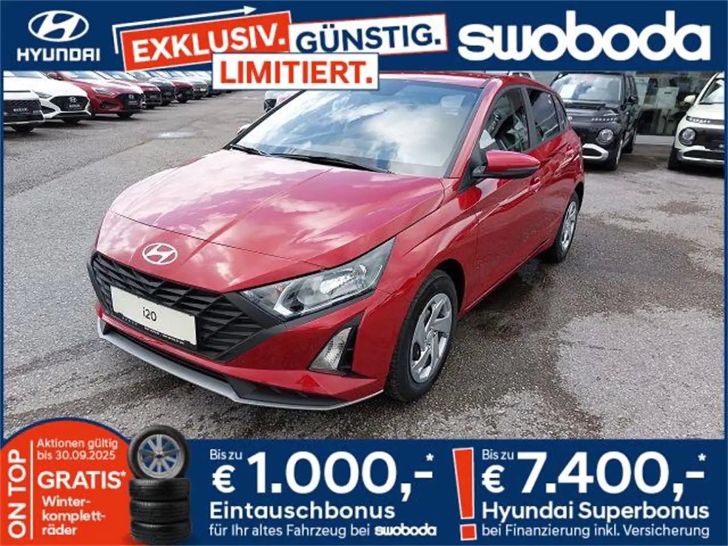 Hyundai i20 (BC3) GO 1.2 MPI b5bg1 Rood - 1