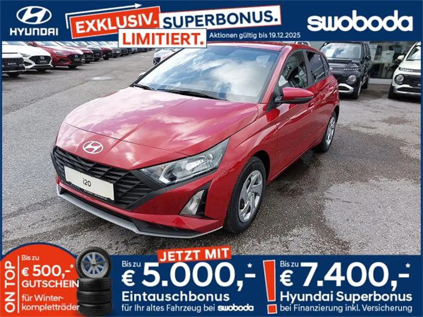 Hyundai i20 (BC3) GO 1.2 MPI b5bg1 Rouge - 1