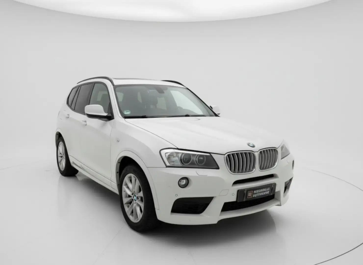 BMW X3 XDRIVE35D HIGH EXECECUTIVE. PANO,CRUISE,HEADUP DIS Weiß - 1