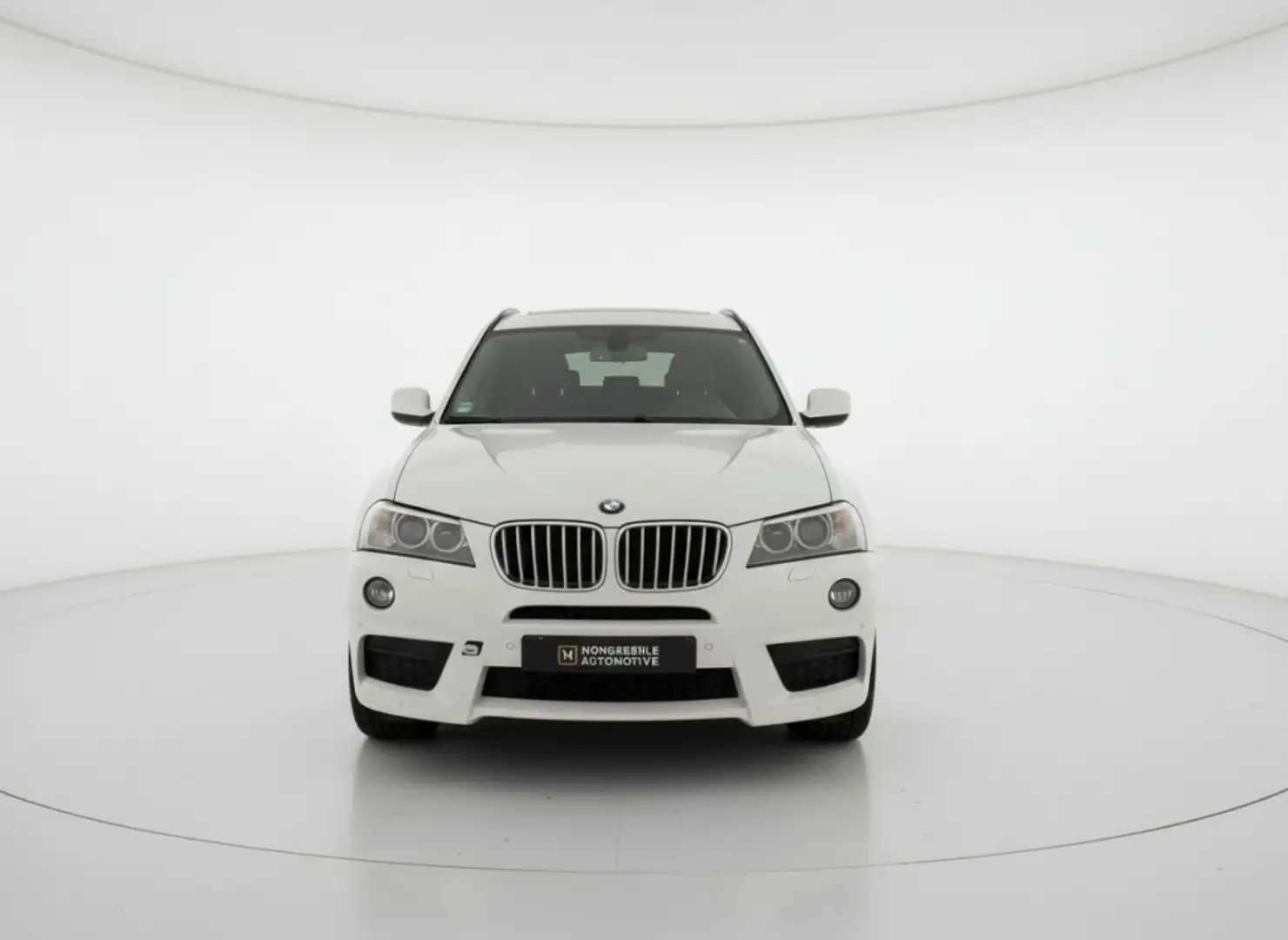 BMW X3 XDRIVE35D HIGH EXECECUTIVE. PANO,CRUISE,HEADUP DIS Weiß - 2