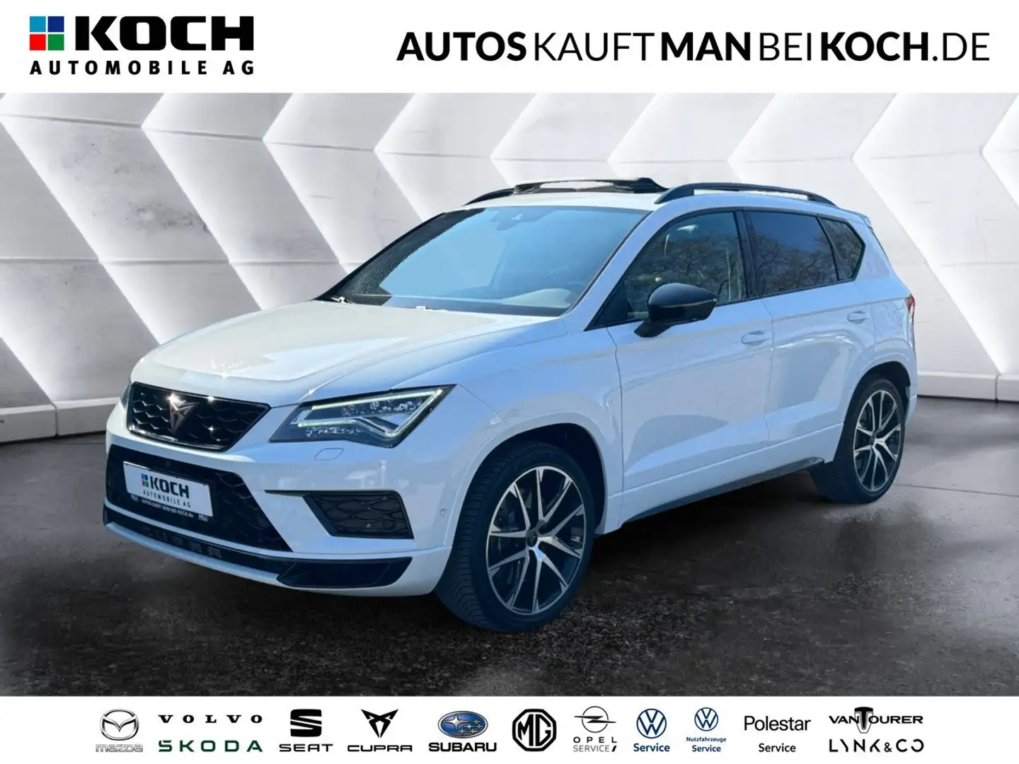 CUPRA Ateca Cupra  2.0 TSI DSG AWD PANO KAMERA SHZ Navi Blanco - 1
