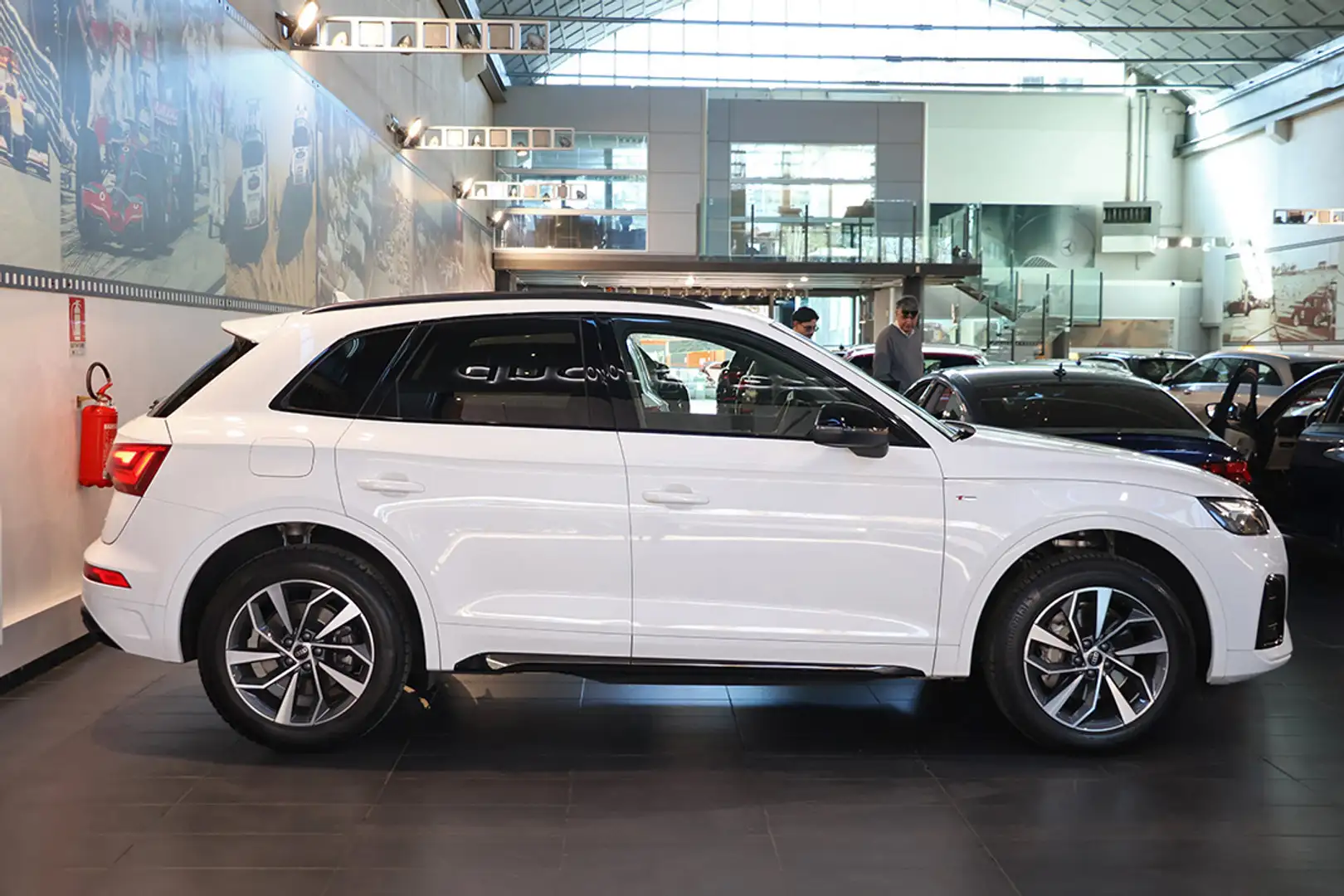 Audi Q5 40 TDI Quattro S-Tronic S-Line - TELECAMERA/LUCI + Weiß - 2