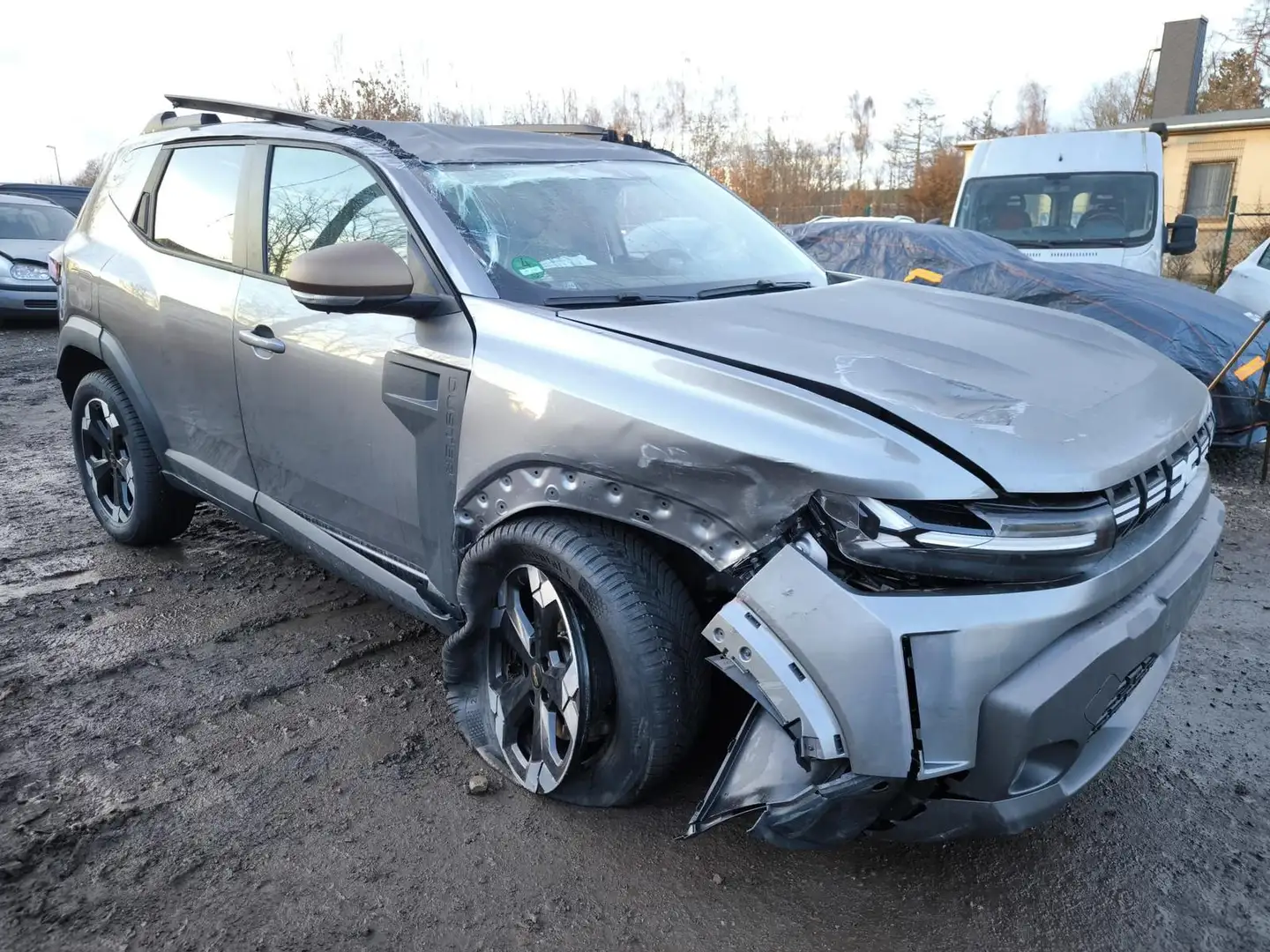 Dacia Duster Hybrid 140 Extreme Android Auto Metallic Grau - 1