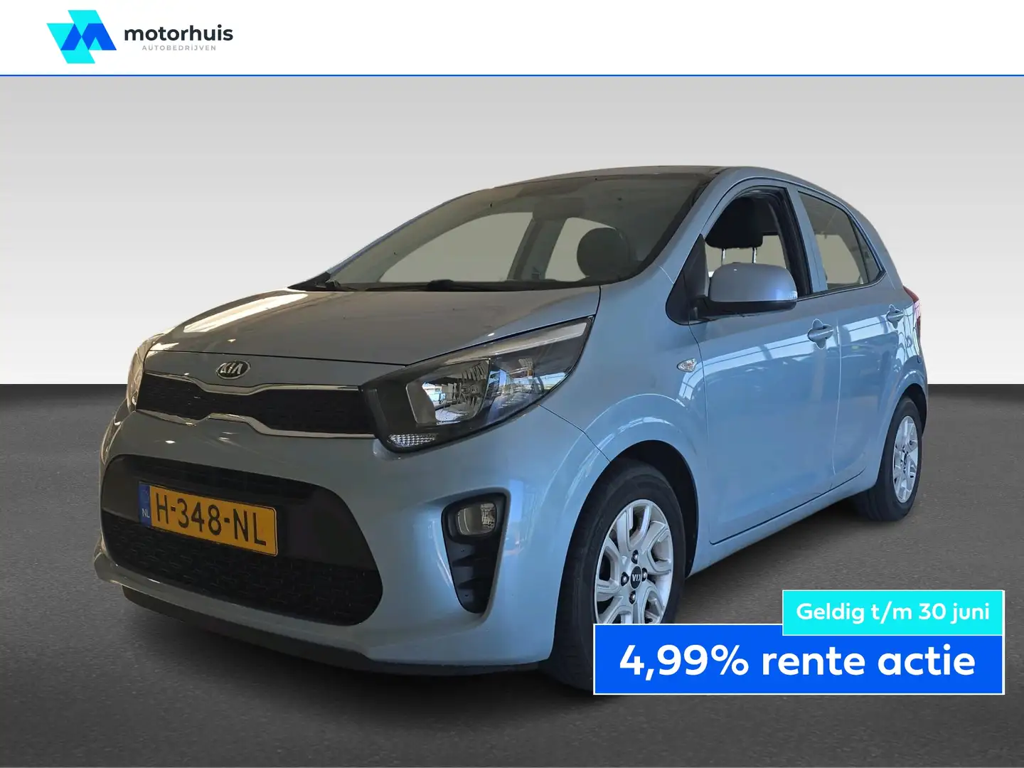 Kia Picanto 1.0 MPi 67pk 4-zits DynamicPlusLine Bleu - 1