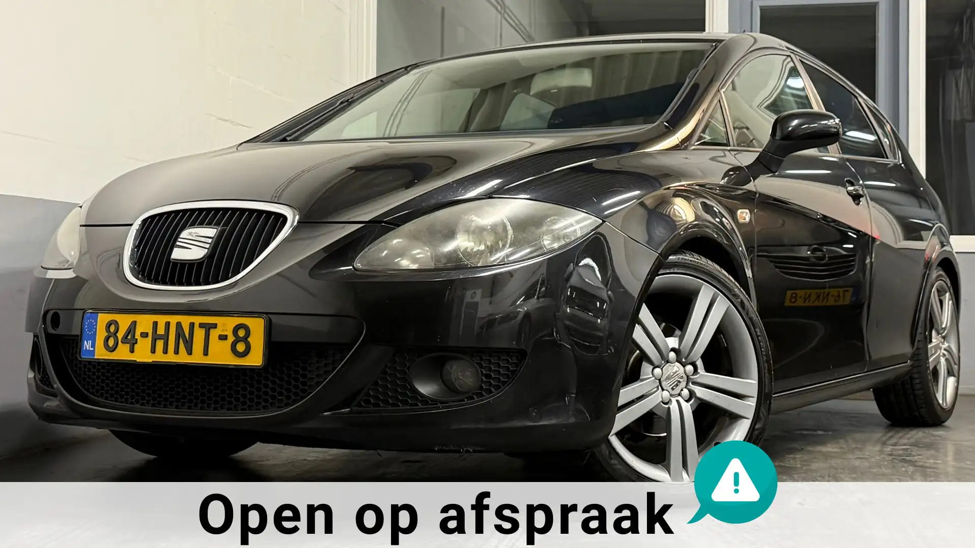SEAT Leon 1.9 TDI Ecomotive Active Style|APK10-26|NAP|Cruise Schwarz - 1
