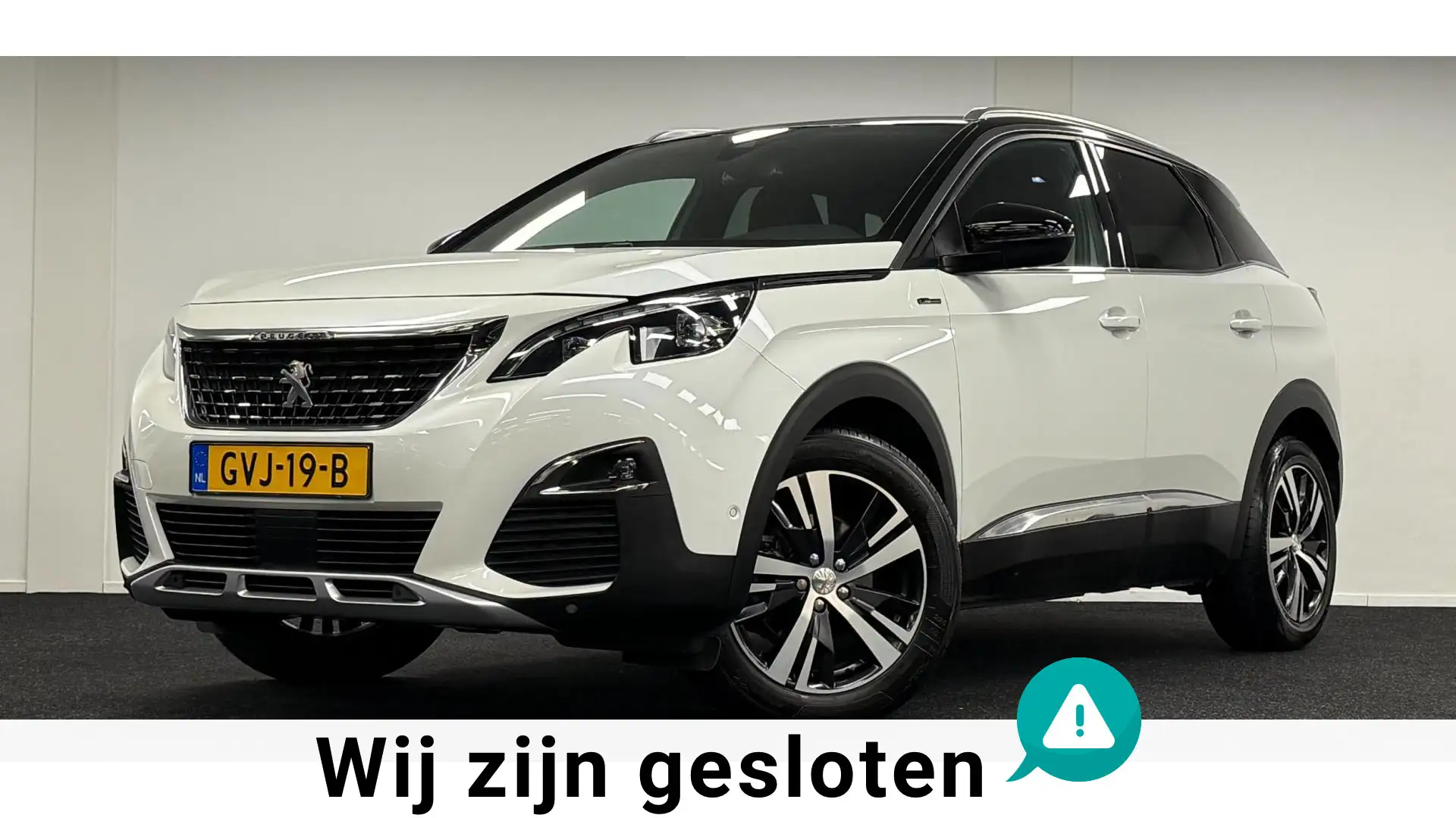 Peugeot 3008 1.2 PureTech GT Line*DbriemVernieuwd*Navi*Camera*C Blanc - 1