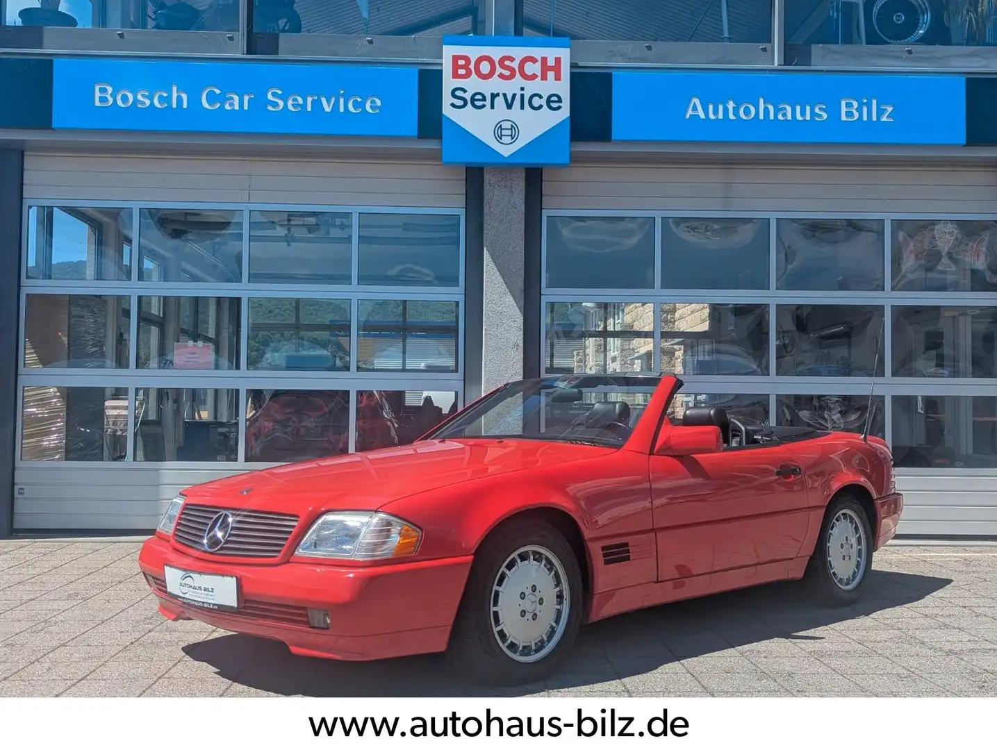 Mercedes-Benz SL 500 H-Zulassung*Deutsch*Hardtop*scheckheft* Rouge - 1