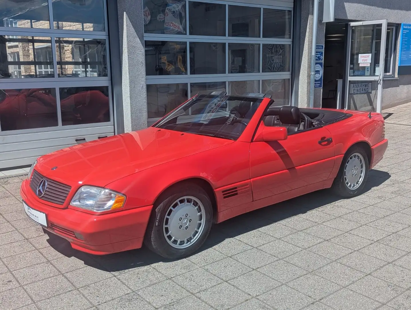 Mercedes-Benz SL 500 H-Zulassung*Deutsch*Hardtop*scheckheft* Rouge - 2