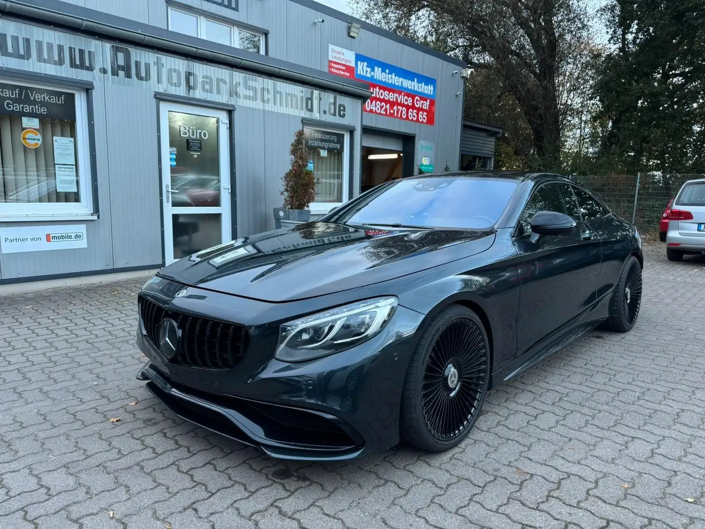 Mercedes-Benz S 63 AMG S63 AMG Coupe 4Matic 360°NACHT°HUD°PANO°MAGICSKY Schwarz - 1