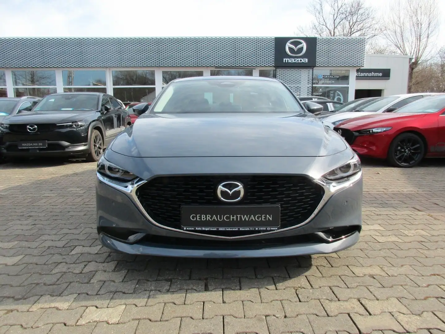 Mazda 3 e-SKYACTIV G 122 Exclusive-Line/DaSo/DeSi Grau - 2