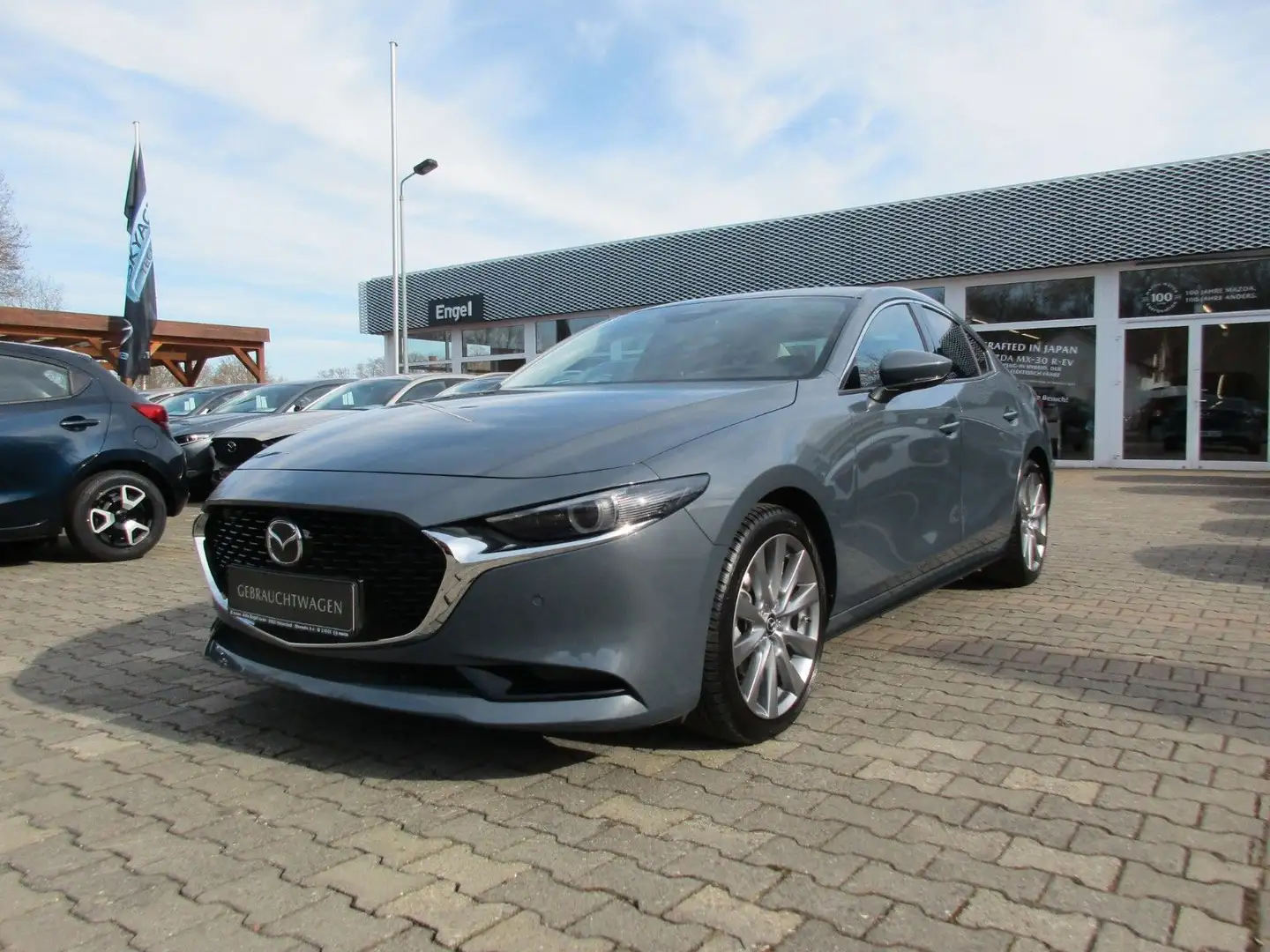 Mazda 3 e-SKYACTIV G 122 Exclusive-Line/DaSo/DeSi Grau - 1