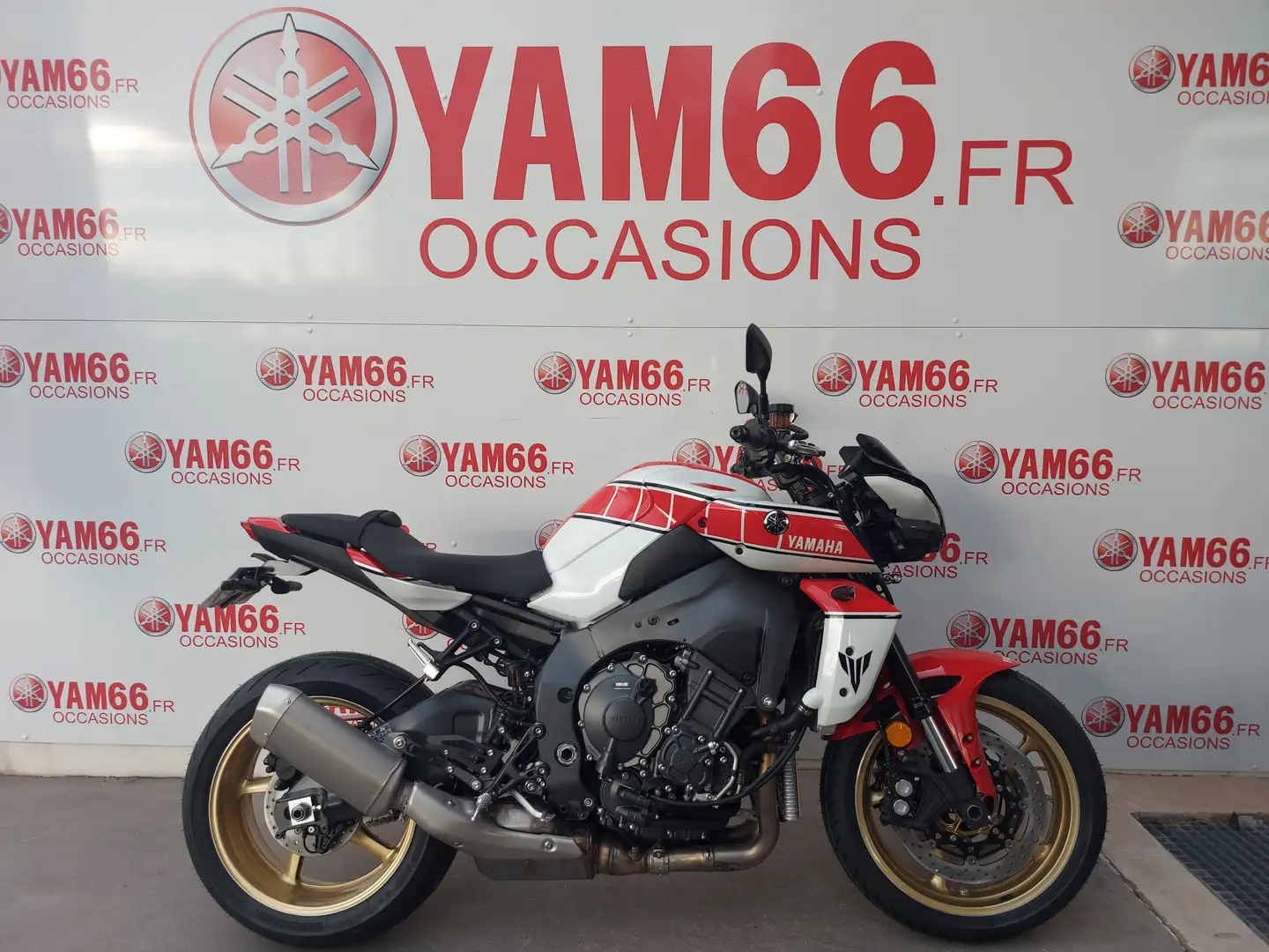 Yamaha MT-10 Blanc - 1
