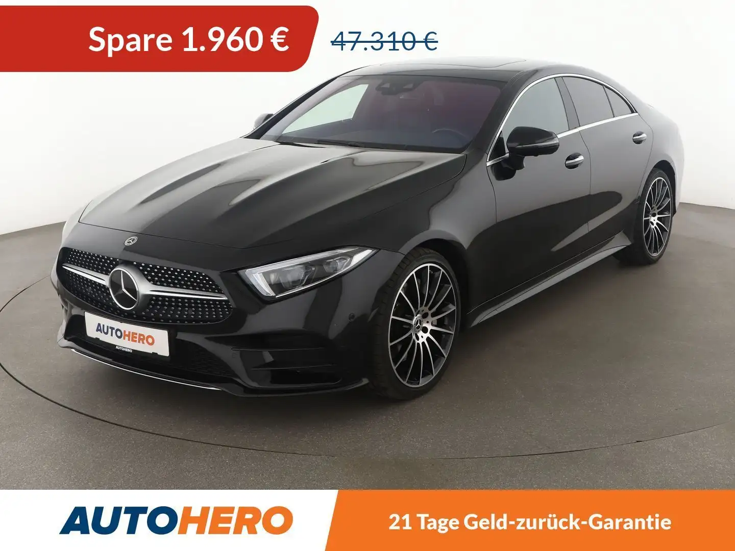 Mercedes-Benz CLS 350 CLS 350 d 4Matic AMG Line Aut.*MULTIBEAM*BURMESTER Czarny - 1