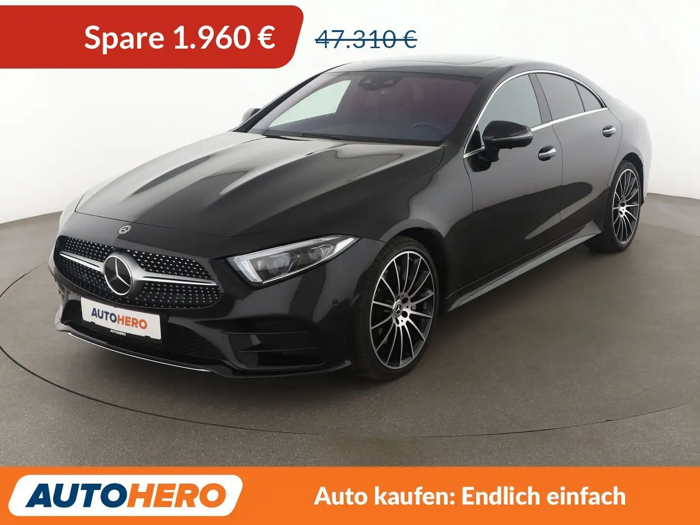 Mercedes-Benz CLS 350 CLS 350 d 4Matic AMG Line Aut.*MULTIBEAM*BURMESTER Fekete - 1