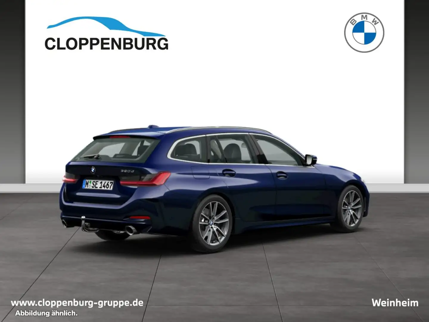 BMW 320 d Touring Head-Up HiFi DAB LED RFK Klimaaut. Blau - 2
