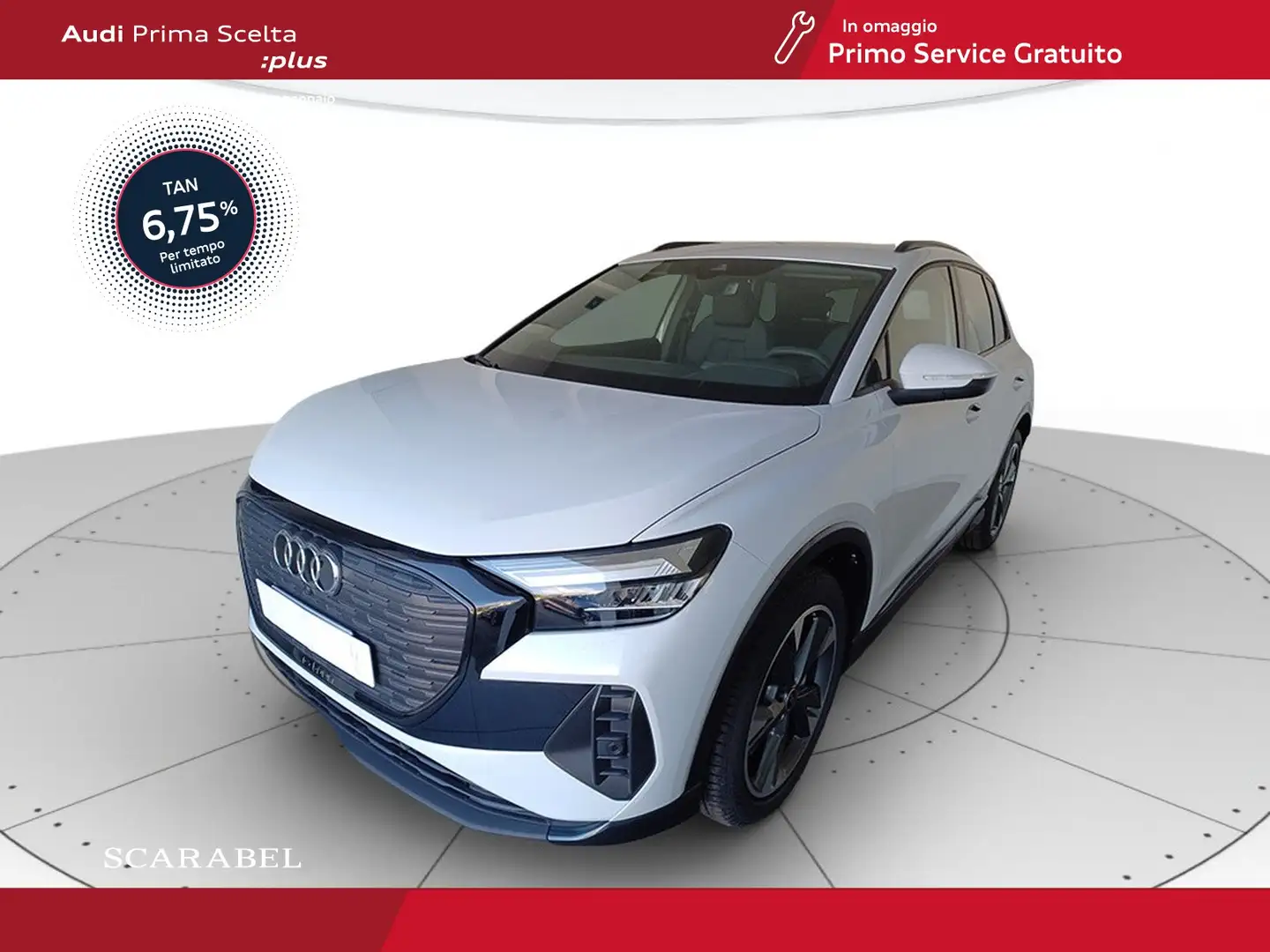 Audi Q4 e-tron 40 business advanced Bianco - 1