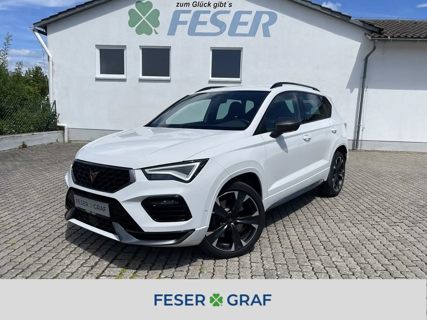 CUPRA Ateca 2.0 TSI DSG AHK eHECK LED SHZ Alb - 1
