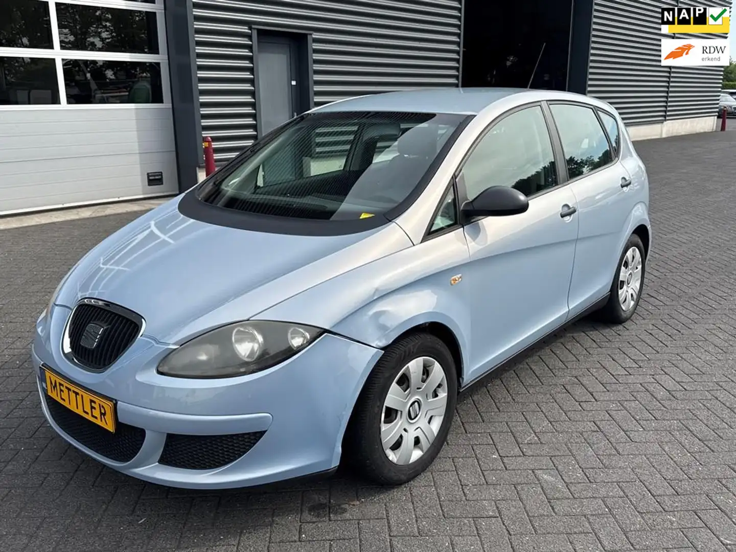 SEAT Altea 1.6 Reference , airco Blauw - 1