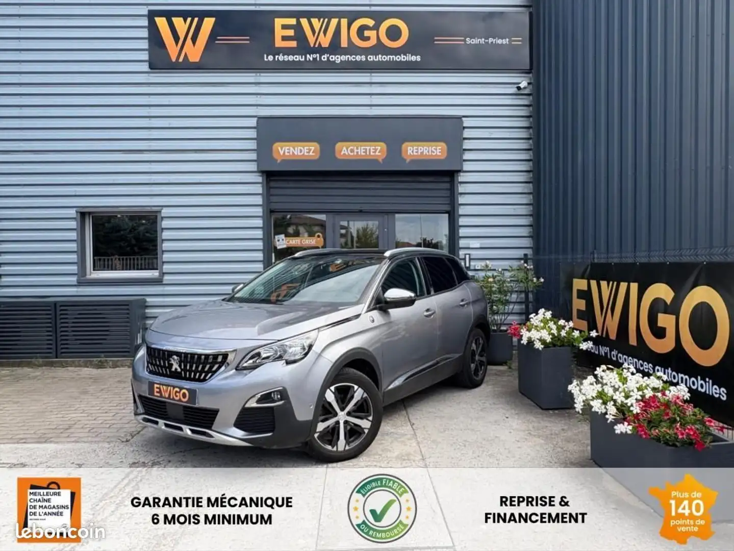 Peugeot 3008 Phase II 1.5 BLUEHDI CROSWAY 130ch EAT Carplay Cam Grau - 1