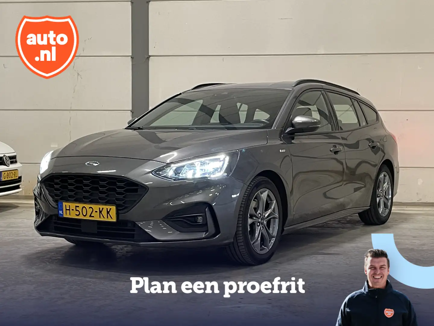 Ford Focus Wagon 1.0 EcoBoost ST Line Business | Cruise Contr Grijs - 1