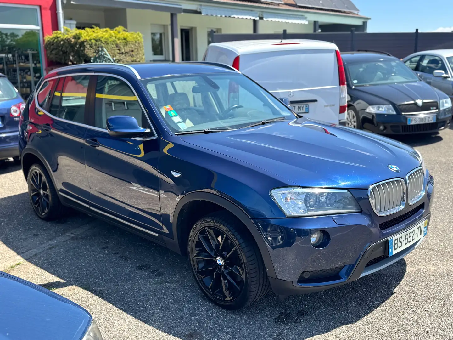 BMW X3 X3 xDrive30d 258ch Luxe Steptronic A Bleu - 2